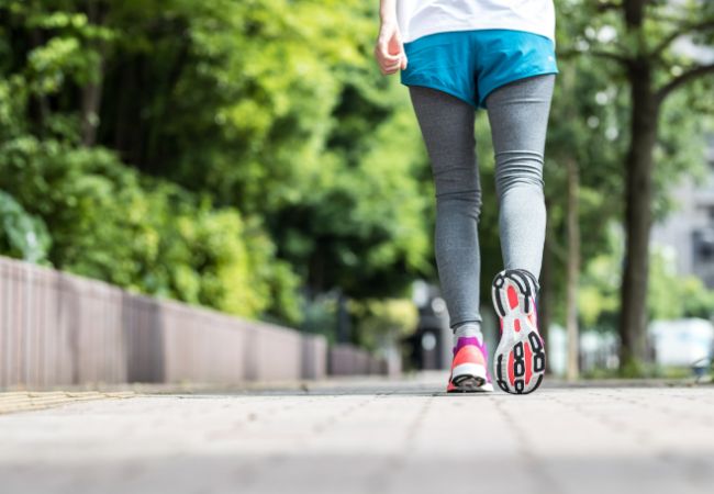 ウォーキングの様子