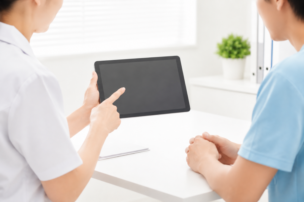タブレットを使った情報共有
